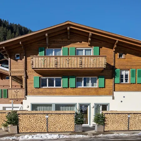 Apartamento Bijou Lohnerblick - Sonnig Mit Terrasse&bergsicht Adelboden